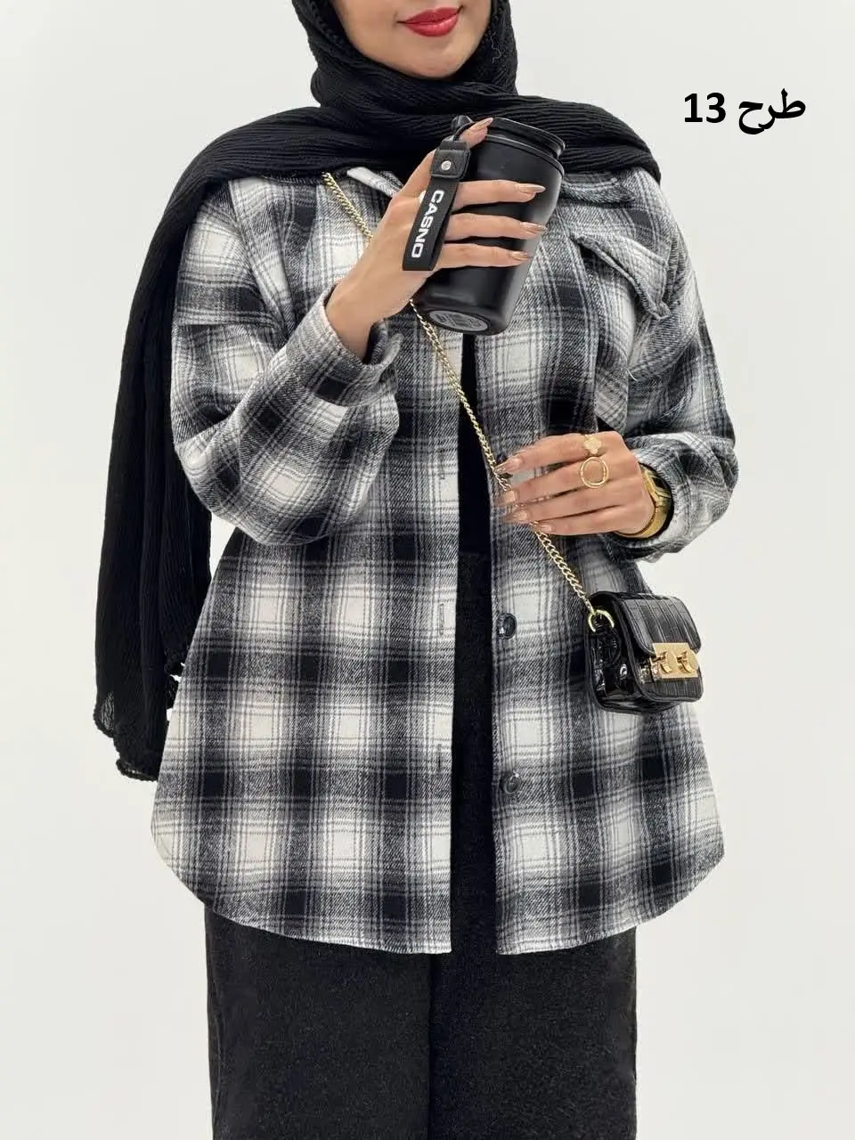 3562-شکت چهارخونه وانیل